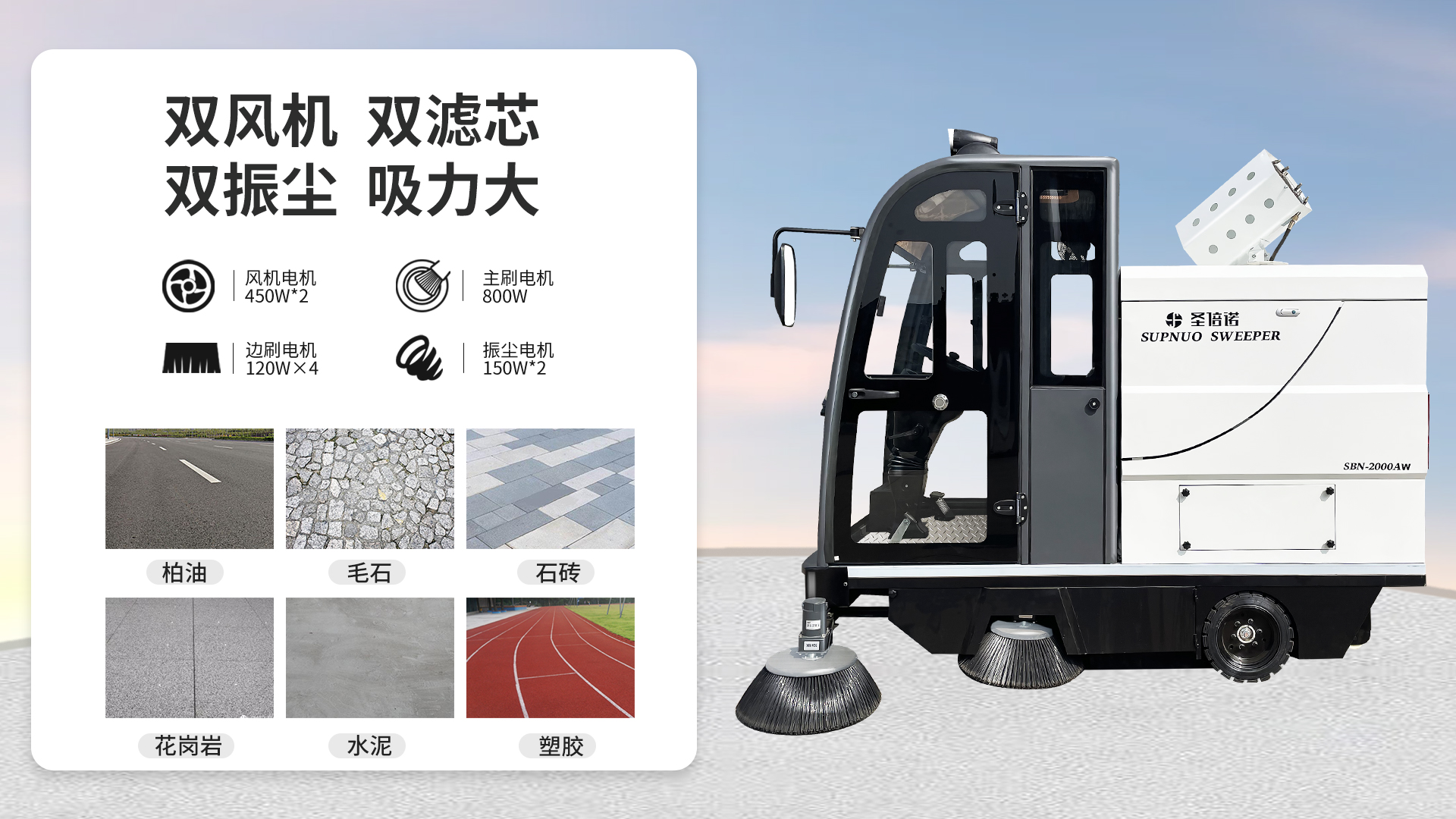 昭通电动扫地车的优势与应用场景